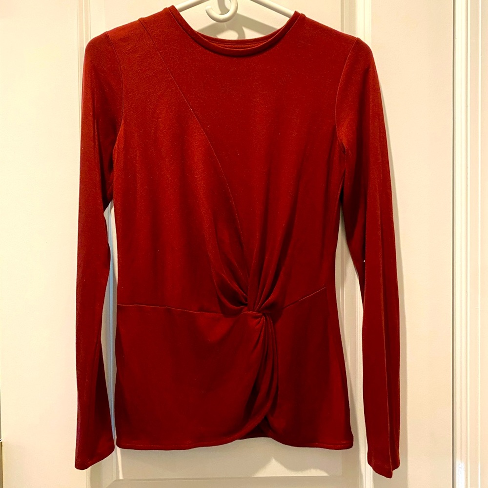 Ann Taylor Long Sleeve Elegant Top